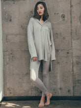Three Pieces Solid Lapel Camisole Shirt  And Pant